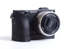 グリップエクステンション/ハンドグリップ（黒檀/エボニー)SONY a6500用