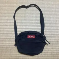 x-girl ブラック ショルダーバッグ