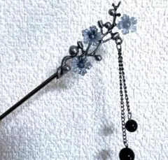 ★ アンティークシルバー かんざし ★ 　簪　髪飾り　新品