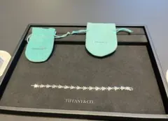 c747 美品 ティファニー×シュプリーム パフ スター ブレスレット 925