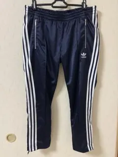 adidas トラックパンツ ジャージ ネイビー