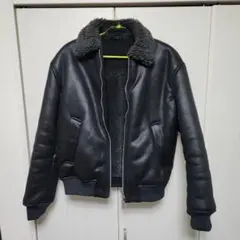 ZARA ダブルフェイス フェイクレザージャケット