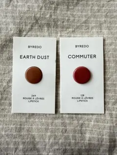 BYREDO リップ サンプル アースダスト コミューター 2色セットのサムネイル