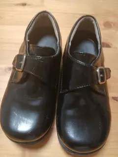 ☆ブラック　フォーマルシューズ 子供17.5cm