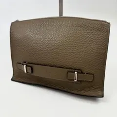 未使用　フルラ ジョーヴェ クラッチバッグ セカンドバッグ ビジネス　ブラウン