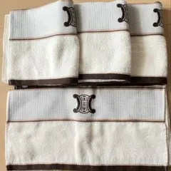 CELINE フェイスタオル 4枚セット