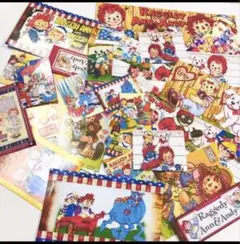 大きさ色々①カントリー雑貨ラガディアン&アンディ 光沢シールセットのサムネイル