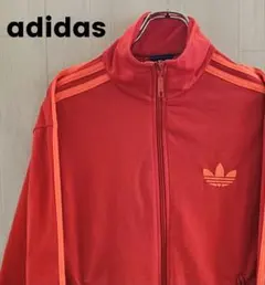 【希少カラー】アディダス トラックジャケット ファイヤーバード レッド M