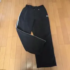 メゾピアノジュニア ラインパンツ 黒 L 160cm ストレッチ