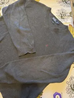 Ralph Lauren Vネックニット グレー XL ラルフローレンのサムネイル