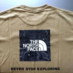 ザノースフェイスT(トラバースロゴ等高線プリント)【新品未使用　2枚目画像参照】