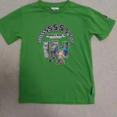 MINECRAFT キッズ Tシャツ グリーン 140