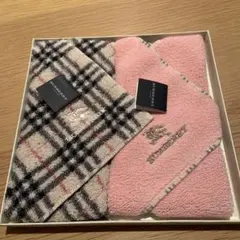BURBERRY タオルハンカチ 2枚セット