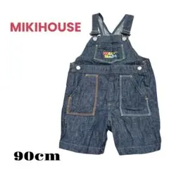 MIKIHOUSE デニムオーバーオール 90cm