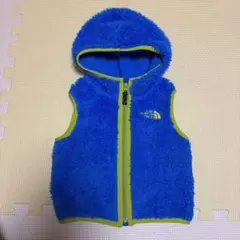 【80サイズ】ノースフェイス ベビー キッズ ベスト ボア フリース アウター