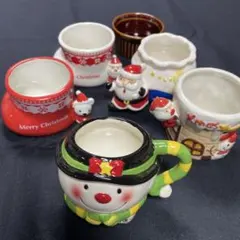 クリスマス マグカップ デザートカップ 6個セット