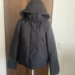 Doux archives 黒 ダウンジャケット フード付き