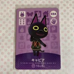 どうぶつの森 amiiboカード アミーボ　キャビア