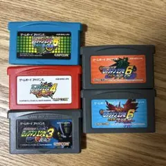 ロックマンエグゼ GBA ソフト 5本セット