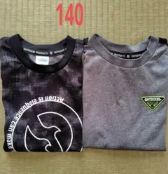 OUTDOOR　半袖Tシャツ　140cm　2枚セット