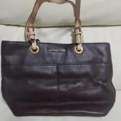 MICHAEL KORS ダークブラウン ショルダーバッグ