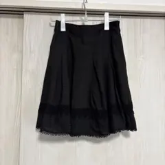 しまむら 黒 スカートのサムネイル