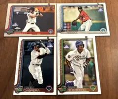 topps MLB pro debut Chrome レンジャーズ　クローム