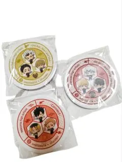 新品　未開封　くら寿司　ハイキュー!! 　お皿　オリジナル寿司皿　 3個セット