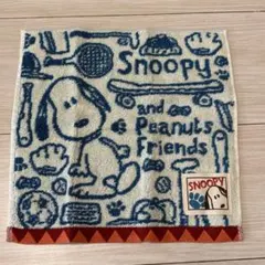 スヌーピー タオルハンカチ ミニタオル 25cm×25cm 【未使用品】