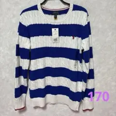【新品】ポロラルフローレン　コットンセーター　170
