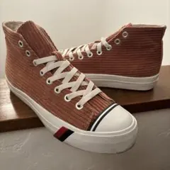 レア　プロケッズ ロイヤルアメリカ コーデュロイ ハイカット スニーカー　26㎝