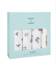 【新品未使用】aden + anais おくるみ 4枚セット