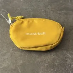 【ラスト1個】mont-bell コインケース コインパース イエロー