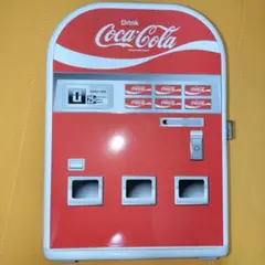 Coca-Cola 自動販売機型 ブリキ缶ケースのサムネイル