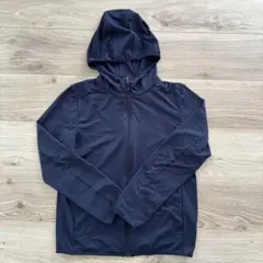 UNIQLO エアリズムキッズ パーカー 150cm ネイビー