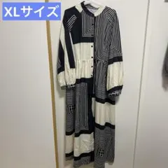 SHEINモノトーンワンピースXLサイズ