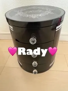 売れなければ処分します。Rady ジュエリーボックス ブラック
