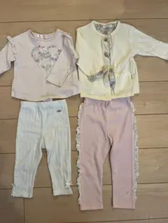 mezzo piano ・SENSE OF WONDERトップス・パンツ　セット