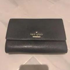 本日限定価格　kate spade NEW YORK 三つ折り財布 ブラックのサムネイル