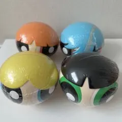 新品　パワーパフガールズ　ビッグカプキャラ　コンプリート