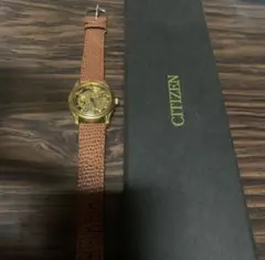 カ*ん様 CITIZEN 手巻き時計 ゴールド