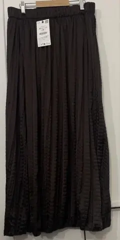 ZARA プリーツスカート ブラック Mサイズ