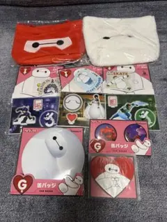 ベイマックス D賞まんまるポーチ・グッズセット②