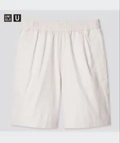 UNIQLO U イージーワイドフィットショートパンツ　M ナチュラル