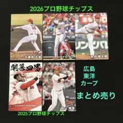 大瀬良大地　ファビアン　モンテロ　秋山翔吾　2プロ野球チップス　広島東洋カープ