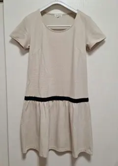 Rope' Picnic ベージュ カットソーワンピース 半袖