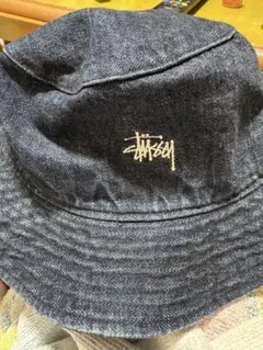 Stussy デニム バケットハット S/M