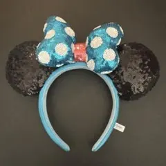 ミニーマウス風 スパンコールカチューシャ