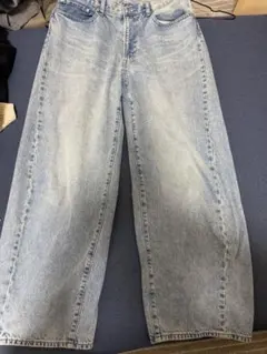 ライトブルー デニムパンツ ワイドシルエットのサムネイル