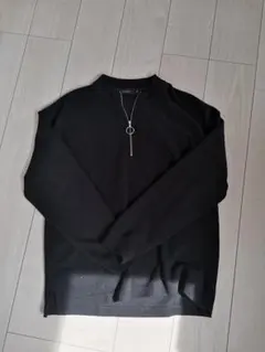 RAGEBLUE ブラック ニット M